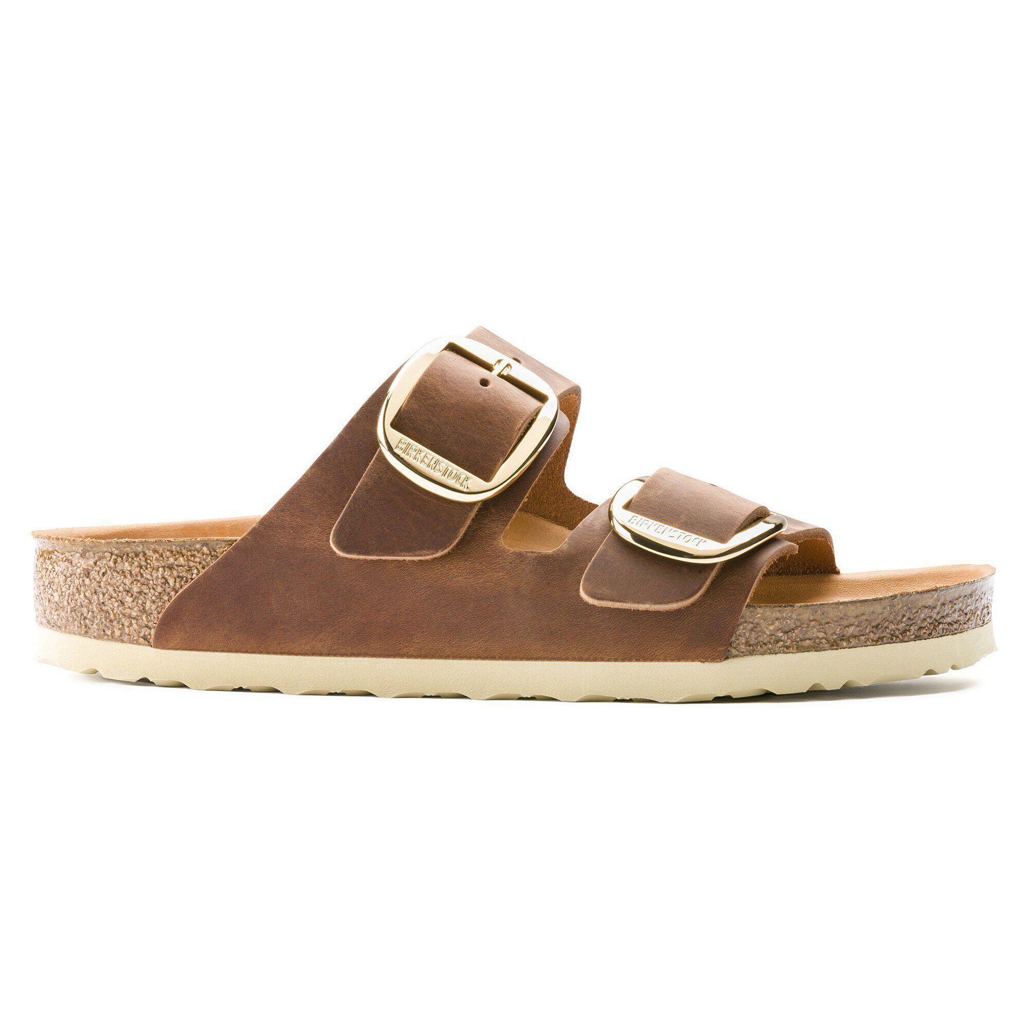 BIRKENSTOCK LTHR ARIZONA BIG BUCKLE (1011072) LEOI COGNAC REGULAR
