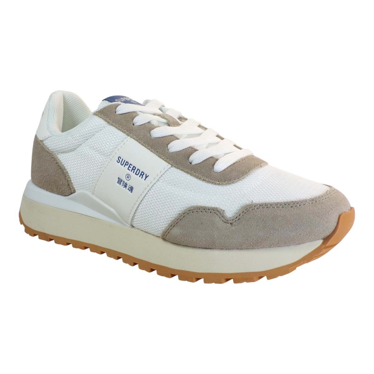 SUPERDRY VALOR MSQ SHOES (C00043AY- TAN/WHITE)