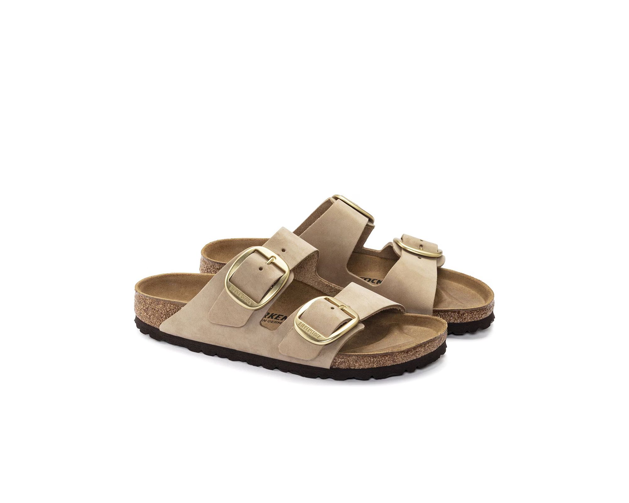 BIRKENSTOCK ARIZONA BIG BUCKLE LENB (1024064) SANDCASTLE NARROW