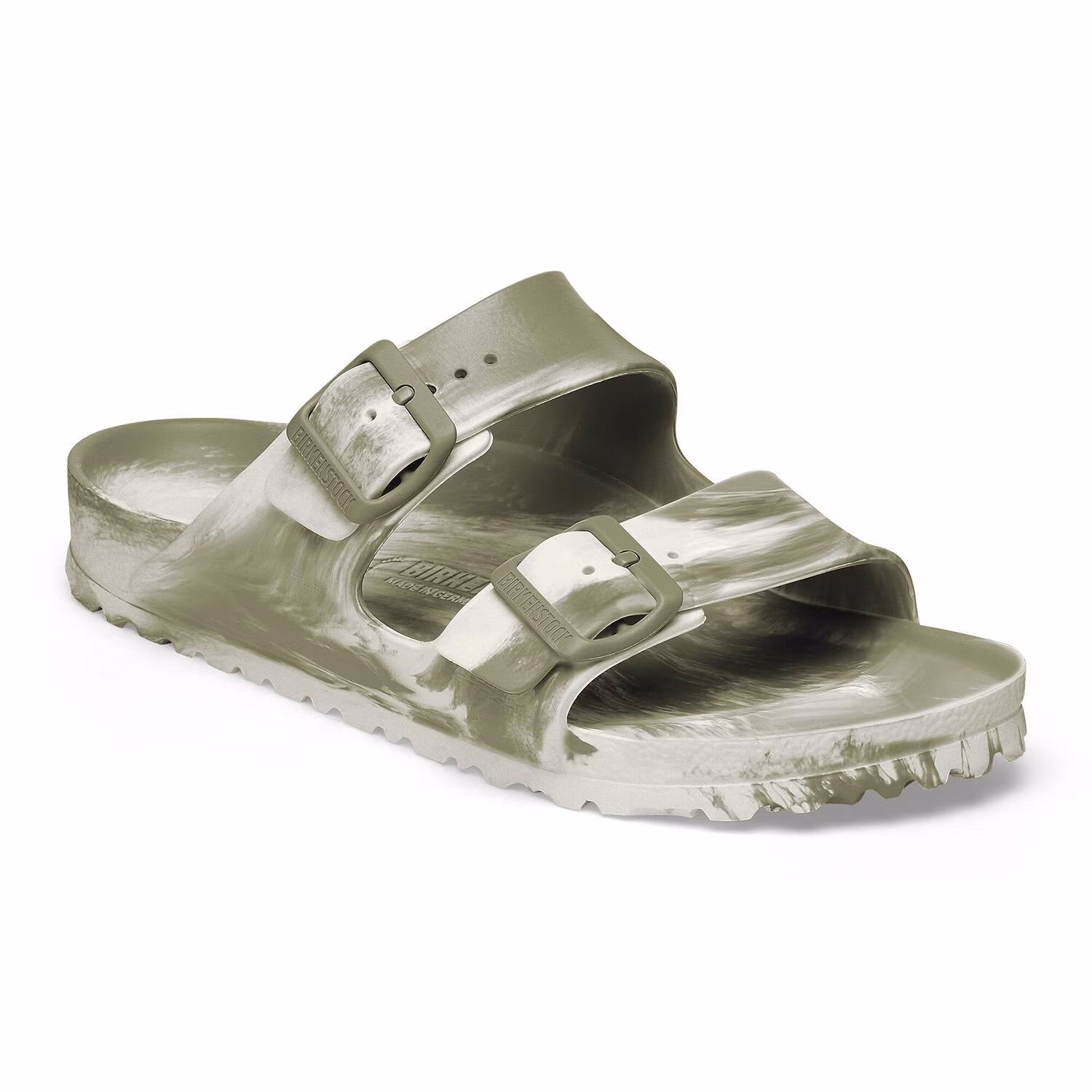 BIRKENSTOCK EVA ARIZONA (1028804) MULTI KHAKI/EGGSHELL NARROW