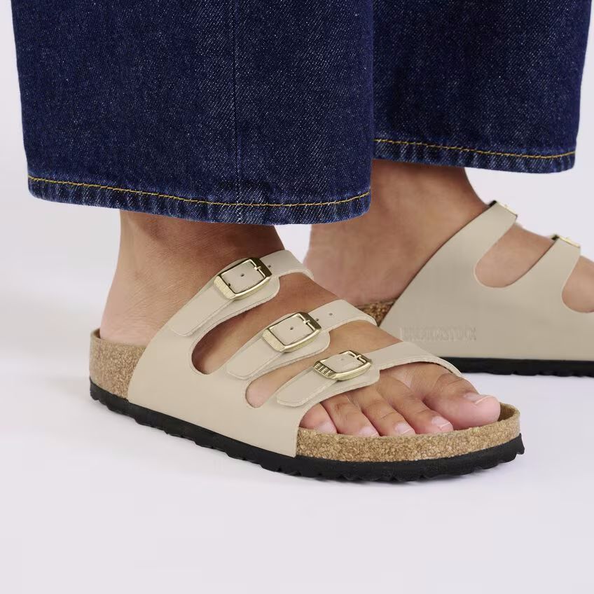 BIRKENSTOCK SYNTH FLORIDA BF SANDCASTLE (1029265) NARROW