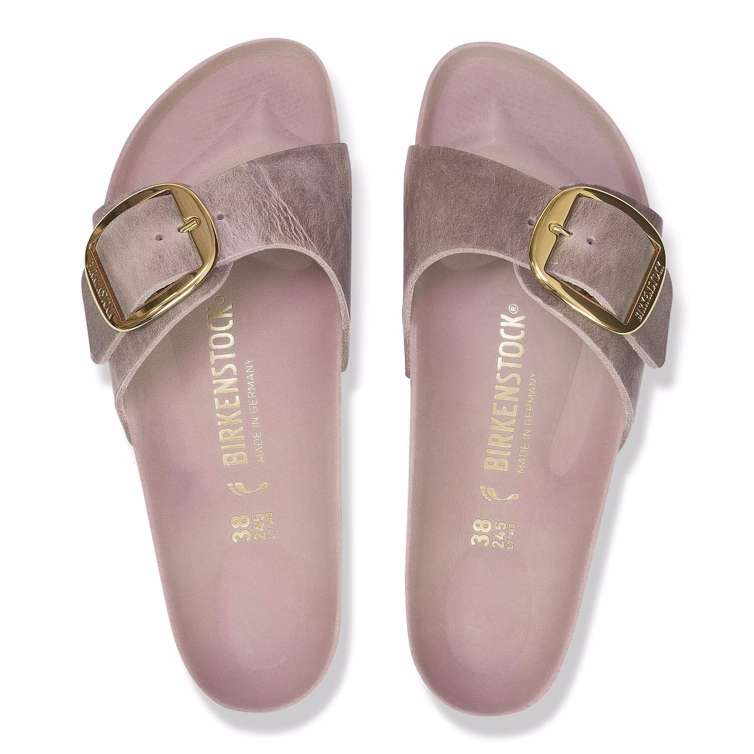 BIRKENSTOCK LTHR MADRIT BIG BUCKLE (1029300) LEOI LAVENTER HEX