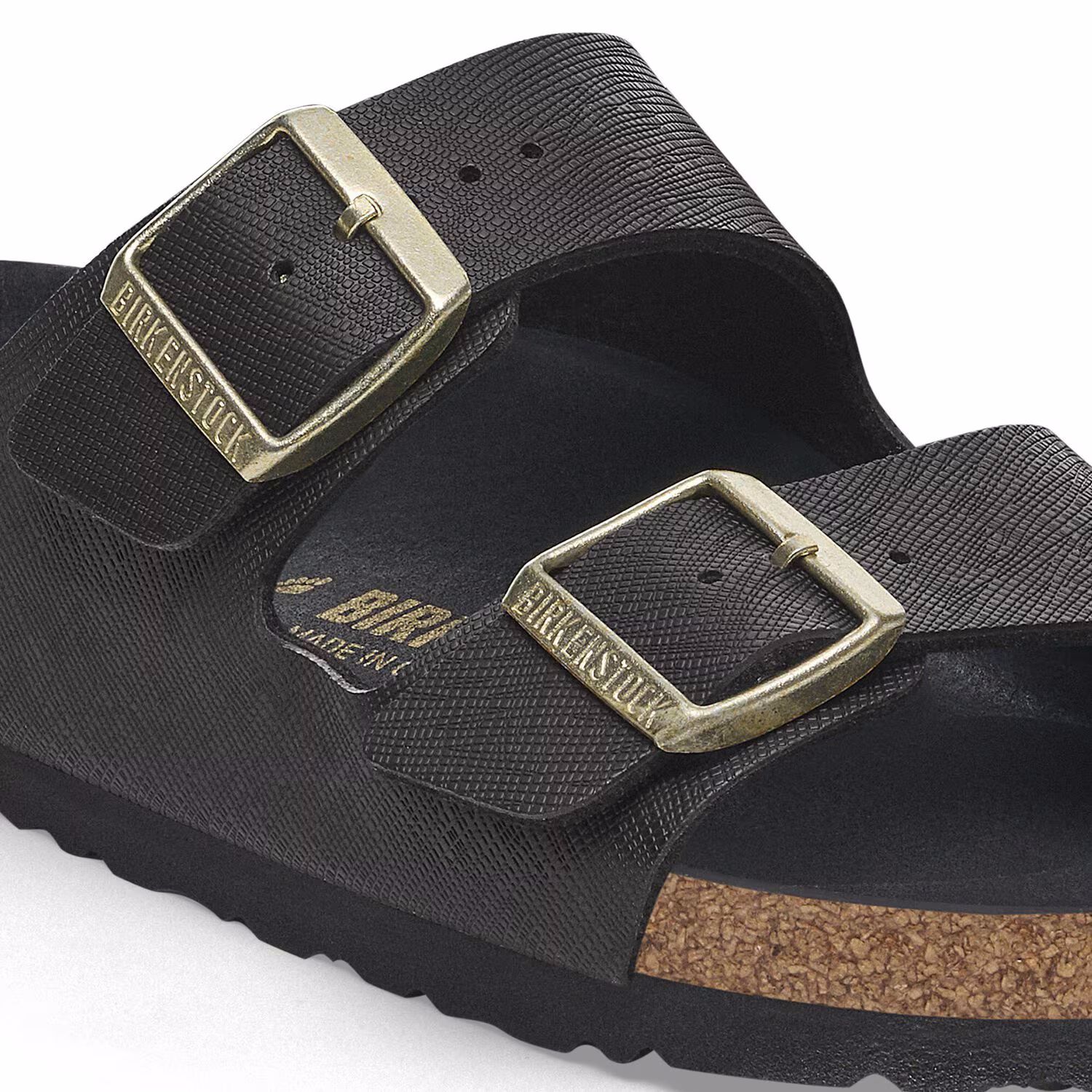BIRKENSTOCK ARIZONA BF SAFFIANO BLACK (1029493)NARROW