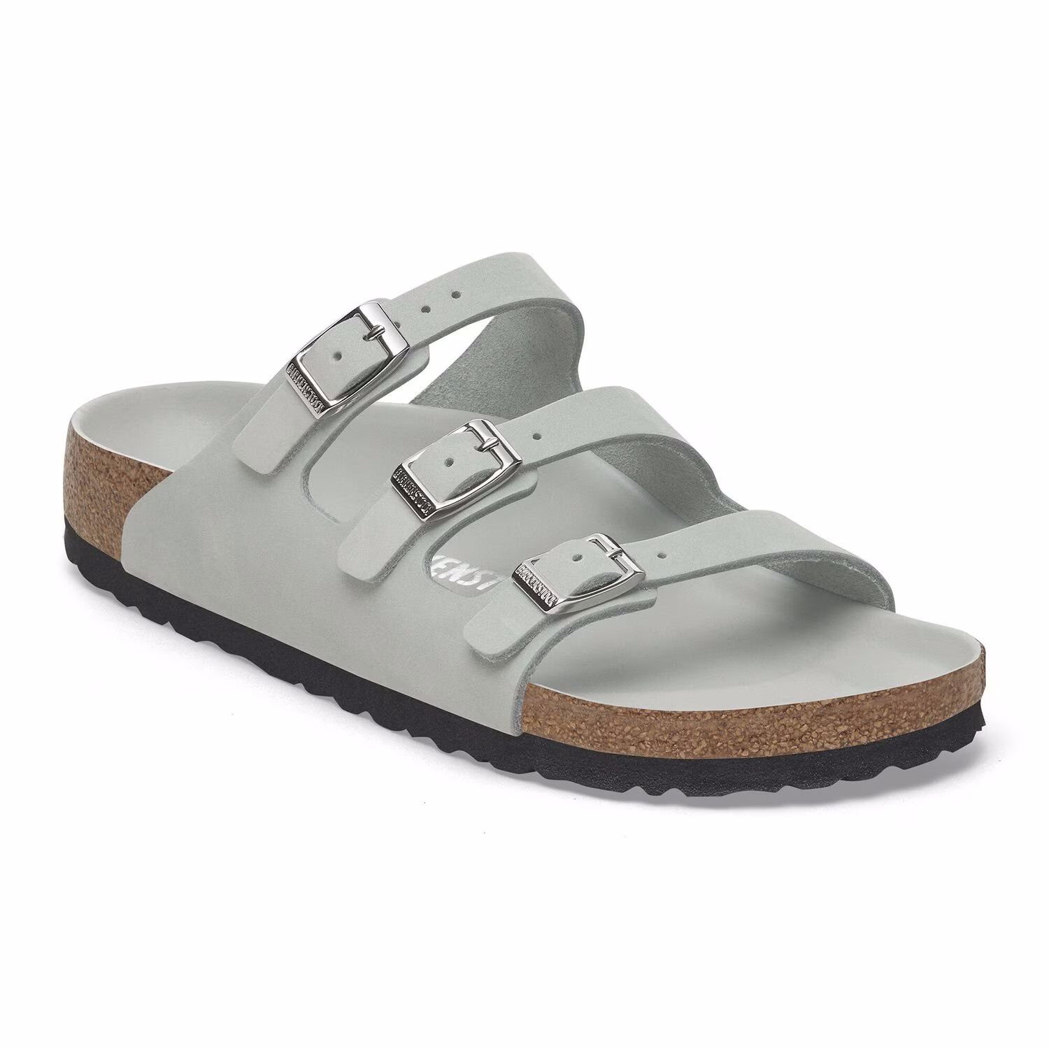 BIRKENSTOCK LTHR FLORIDA  LENB  (1029450) PURE SAGE HEX