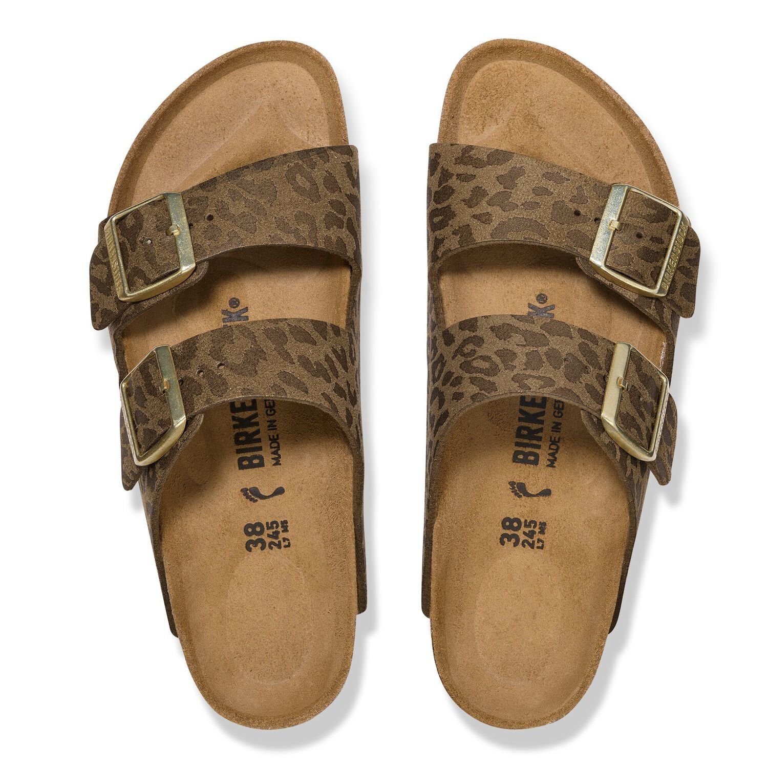 BIRKENSTOCK SYN ARIZONA LEO KHAKI (1030594) REGULAR