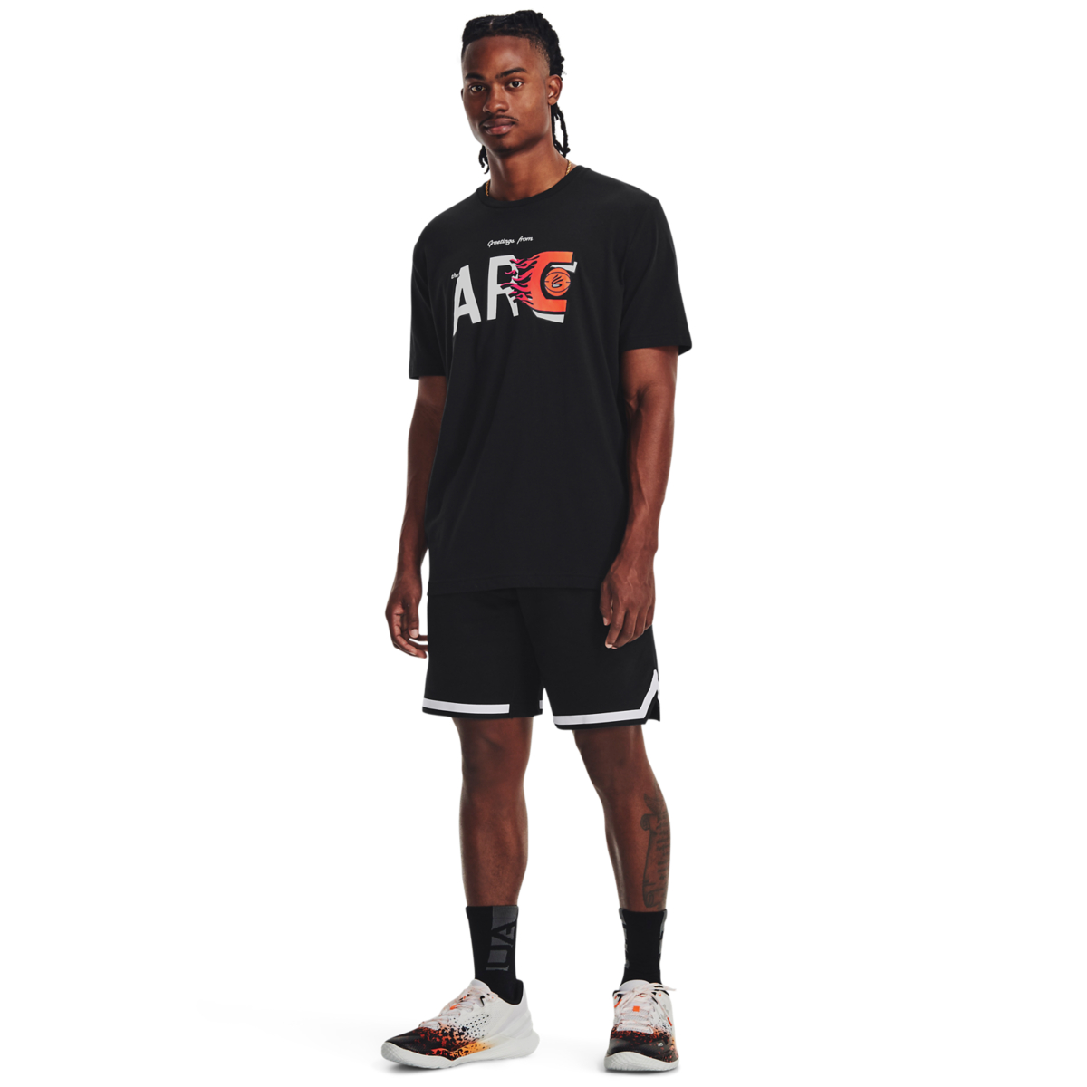 UNDER ARMOUR CURRY ARC TEE   (1376804-001)