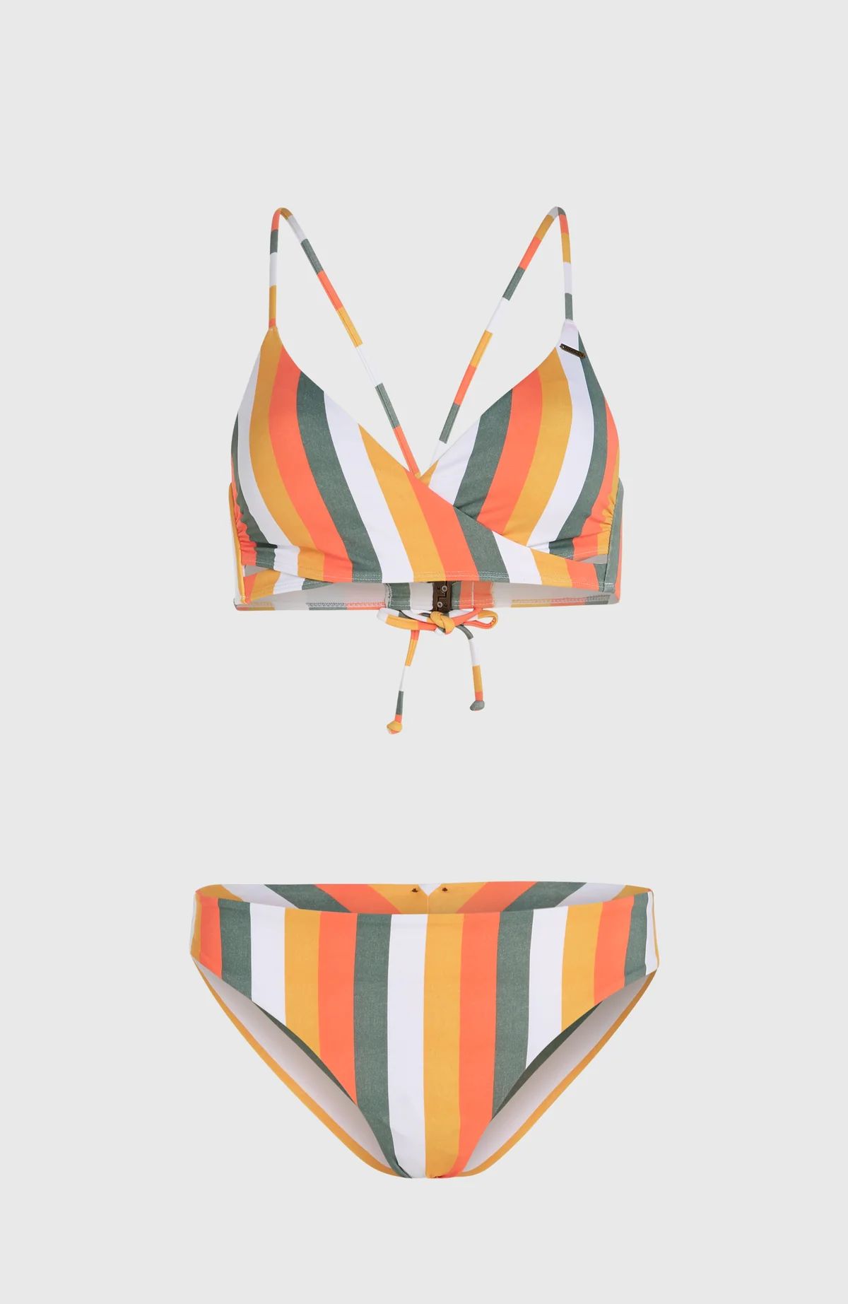 O NEILL BAAY-MAOI BIKINI SET (1800252-32525W) ORANGE multistripe