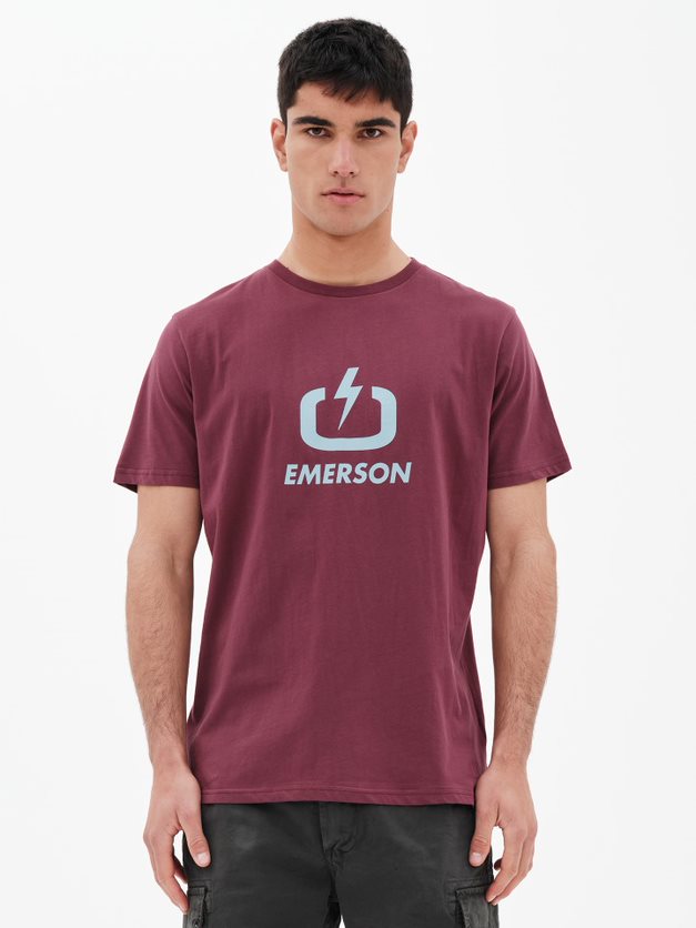 EMERSON T-SHIRT (221.EM33.01 WINE)