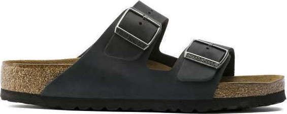 BIRKENSTOCK LTHR ARIZONA SFB LEOI BLACK (752481) REGULAR
