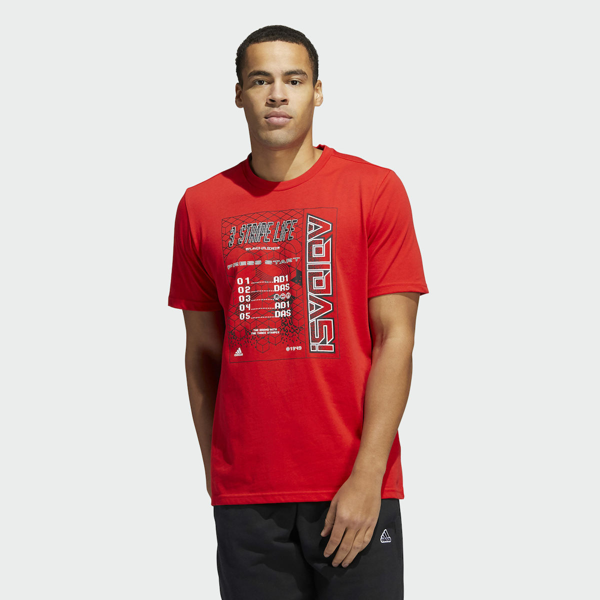 ADIDAS Performance E-GAMING GRAPHIC T-SHIRT ( HE4829)