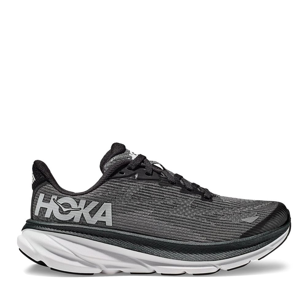 HOKA ONE ONE CLIFTON 9 YOUTH (1131170-BWHT)