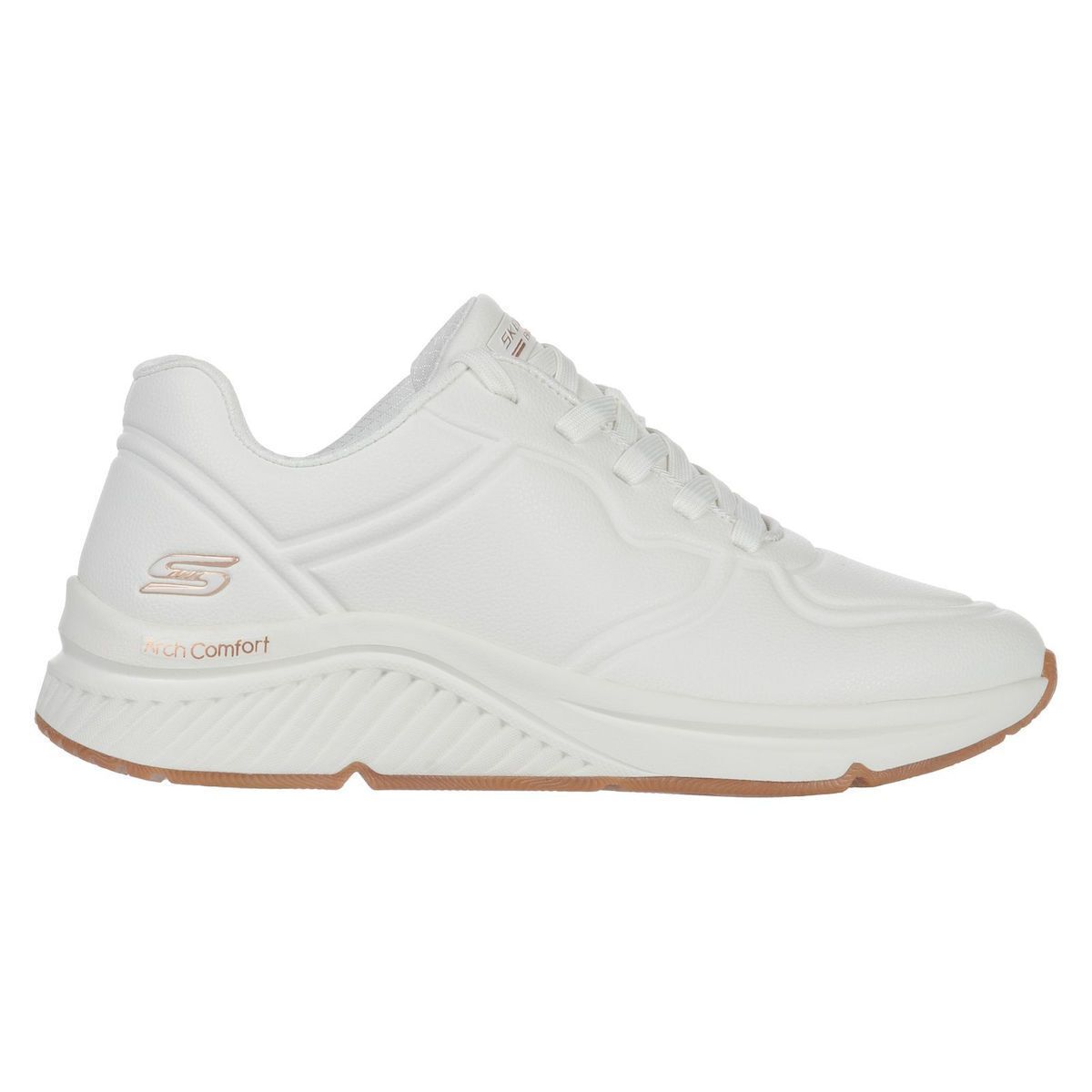 SKECHERS ARCH COMFORT SPECKlED LACE UP (117560-WHT)