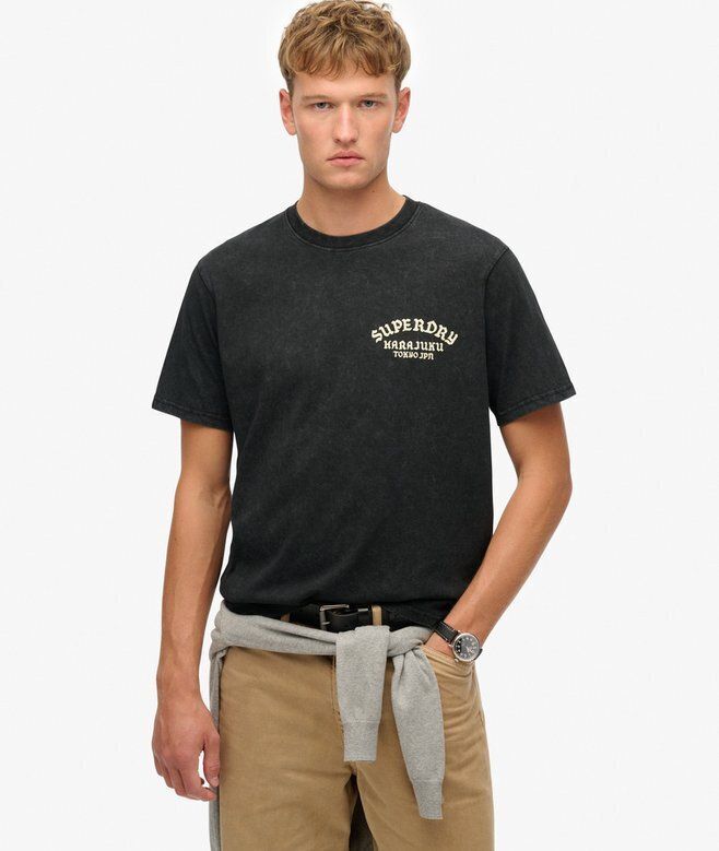 SUPERDRY NEO TRAD TATOO LOOSE TEE (M1012130A-02A)