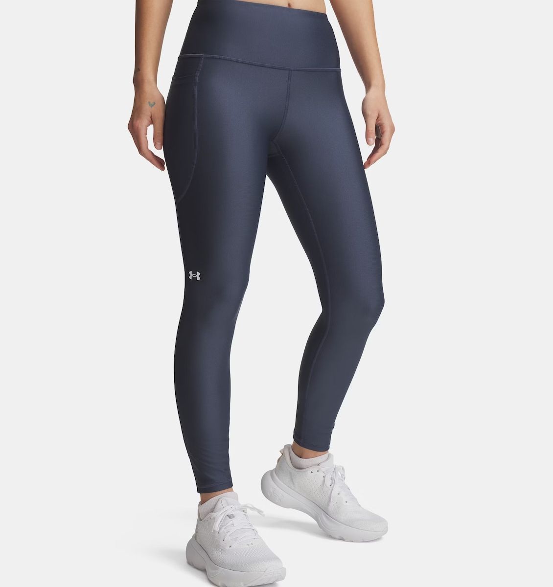 UNDER ARMOUR HeatGear No-Slip Waistband Ankle Leggings (1365335-044)