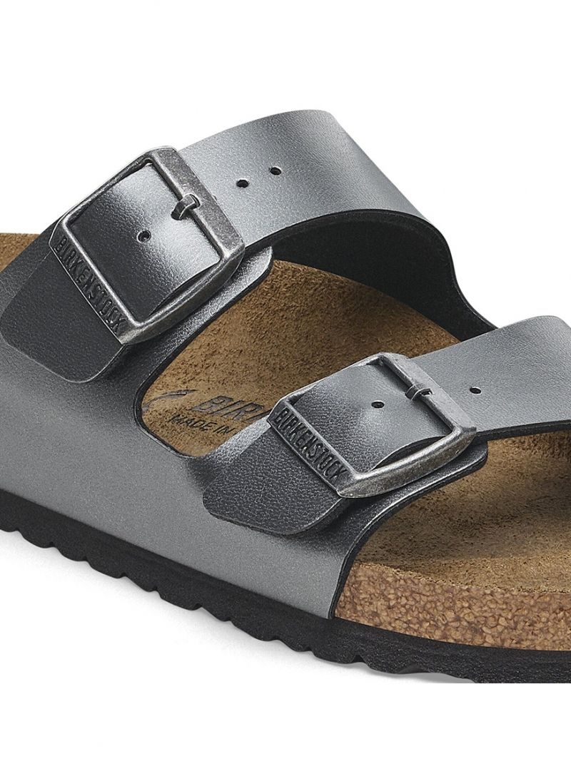 BIRKENSTOCK ARIZONA BF METALLIC BLACK  (1029224) NARROW