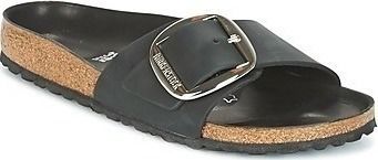 BIRKENSTOCK LTHR MADRIT BIG BUCKLE LEOI BLACK (1006523) NARROW