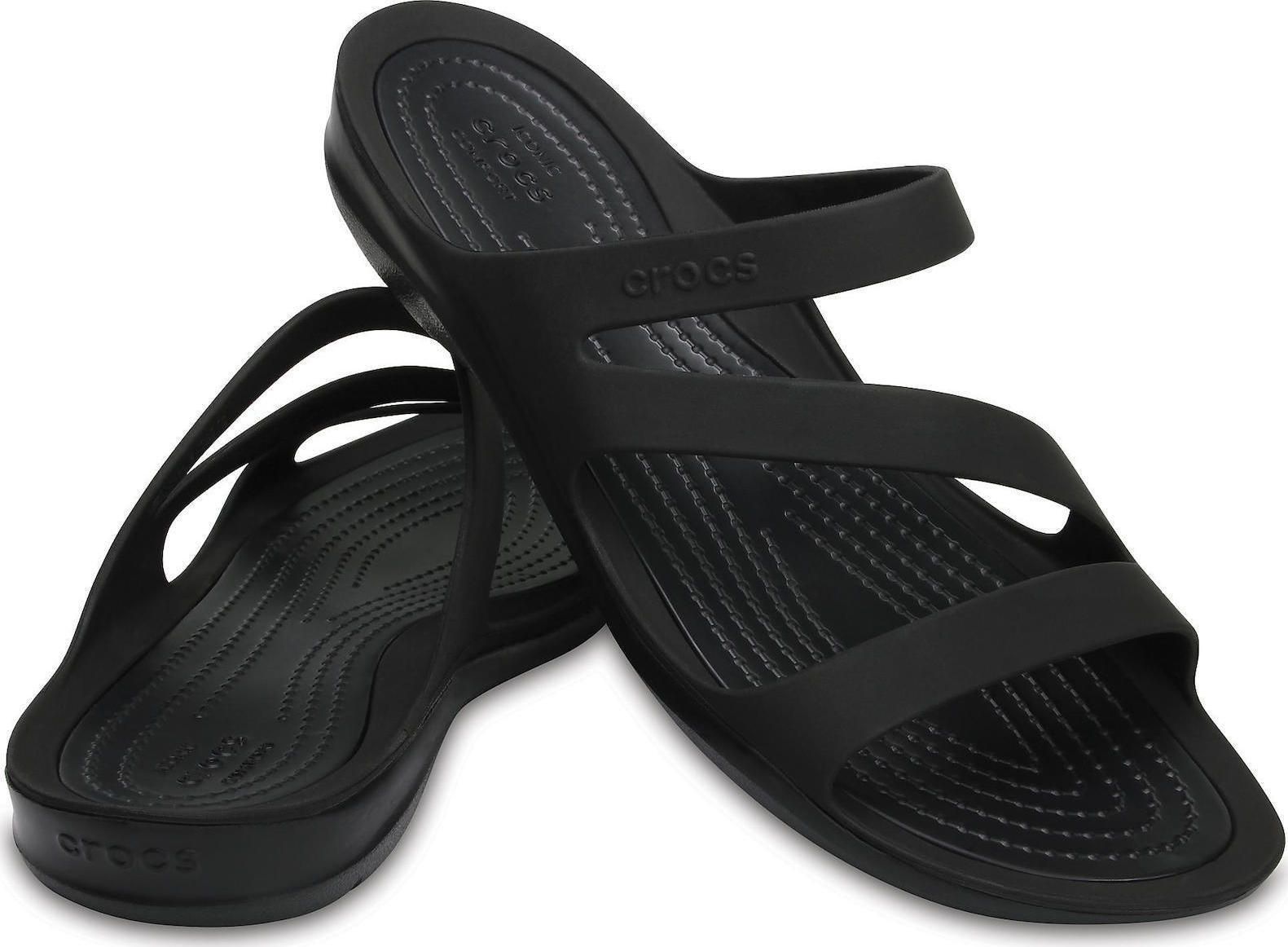 CROCS SWIFTWATER SANDAL W (203998-060) BLACK