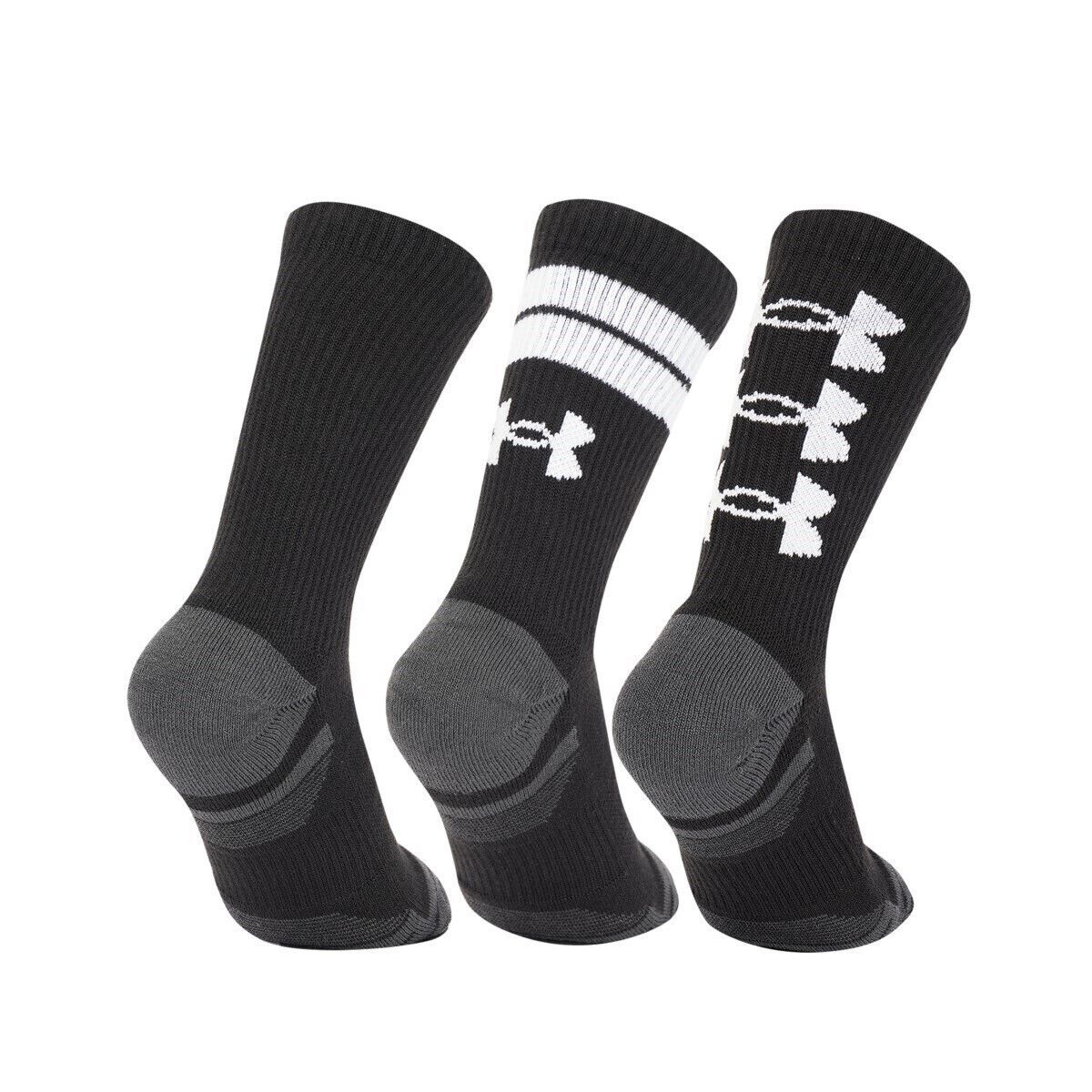 UNDER ARMOUR PERF TECK  nov 3PK SOCKS (1379515-002)