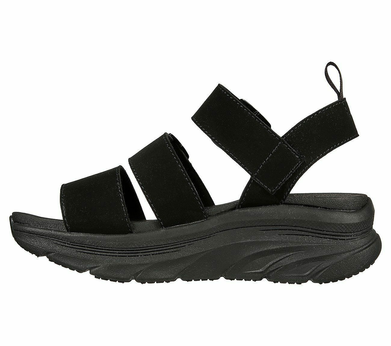 SKECHERS DLUX WALKER-RETRO  SANDALS (119234/BBK)