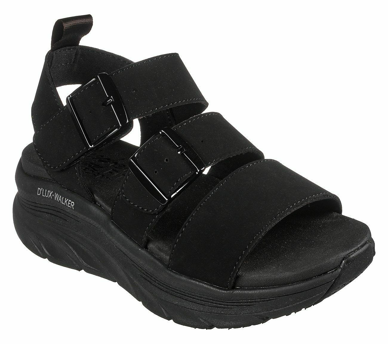 SKECHERS DLUX WALKER-RETRO  SANDALS (119234/BBK)