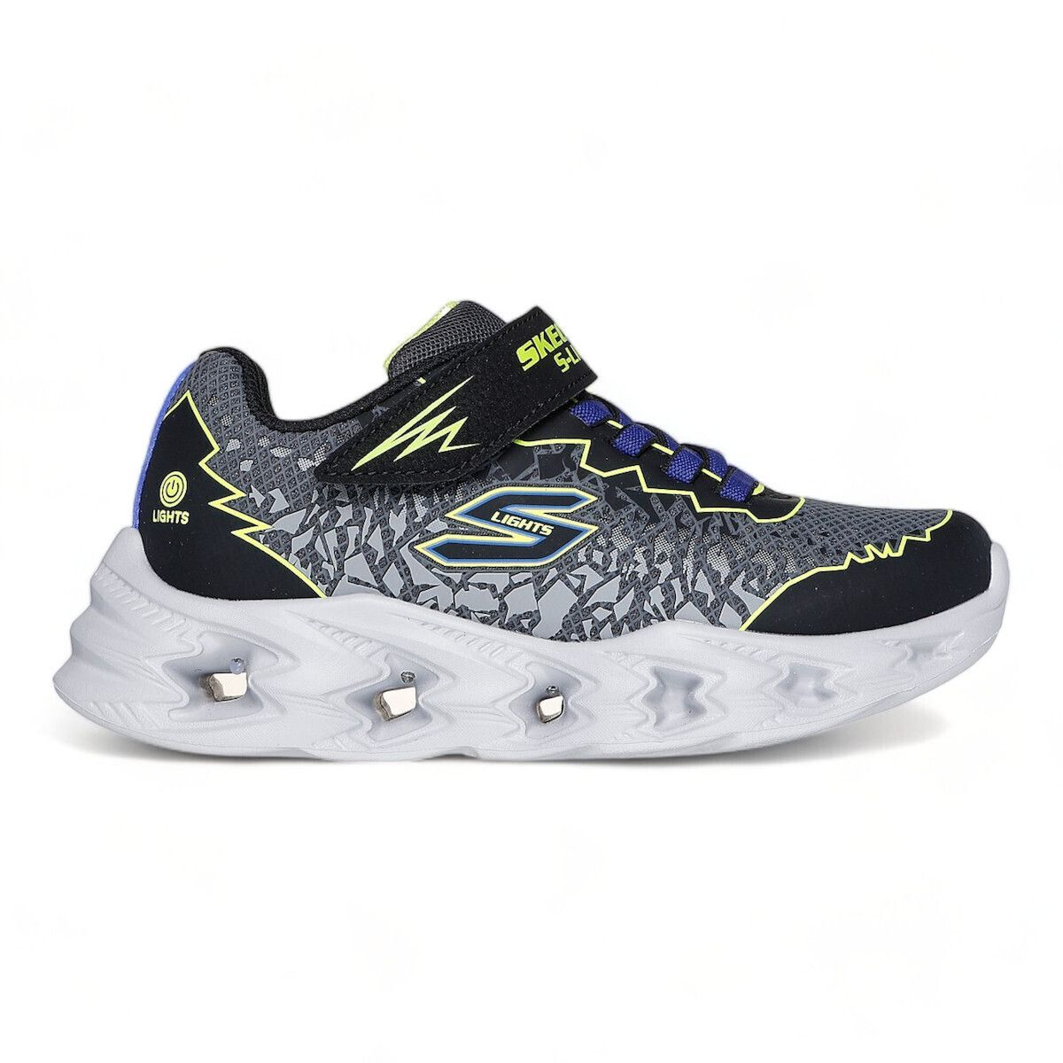 SKECHERS VORTEX 2 LIGHTS (400603N-BKYL)