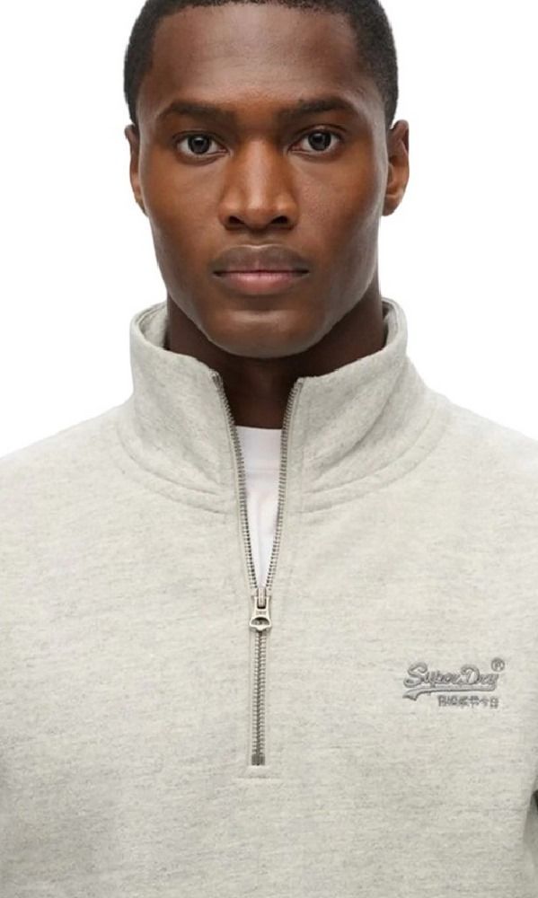 SUPERDRY ESSENTIAL LOGO HALF ZIP HOODIE (M2013750A-D6V)