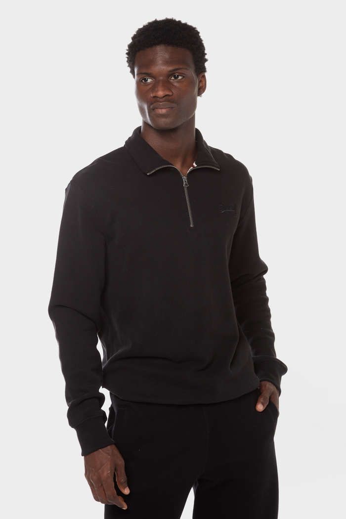 SUPERDRY  ESSENTIAL LOGO HALF ZIP HOODIE (M2013750A-02A)