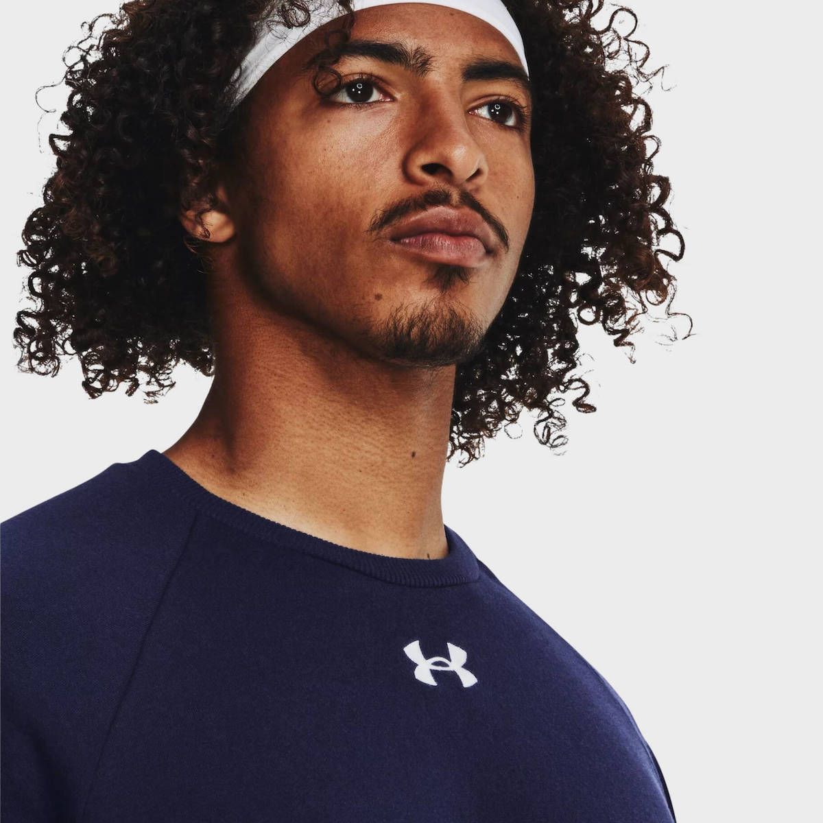 UNDER ARMOUR RIVAL CREW NECK TEE (1379755-410)
