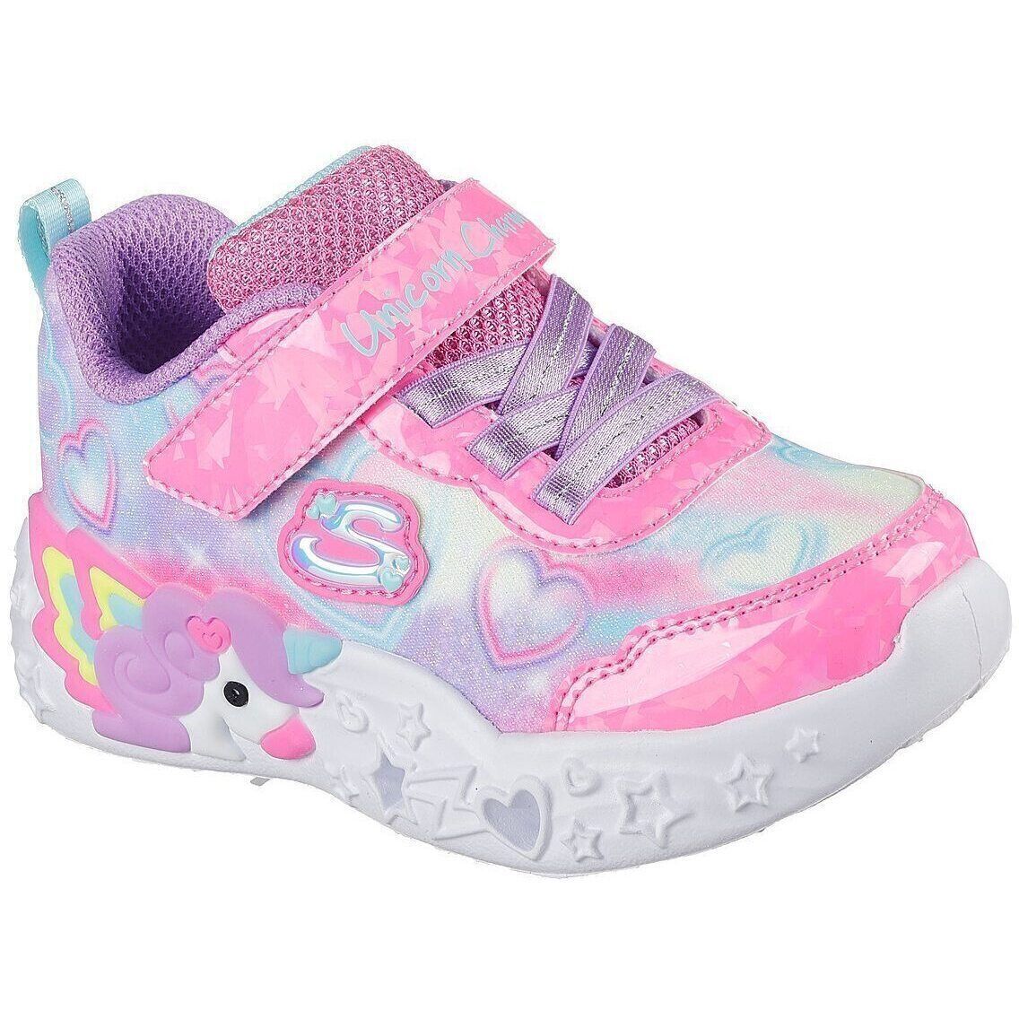 SKECHERS UNICORN  LIGHTS (303064N-PKMT)