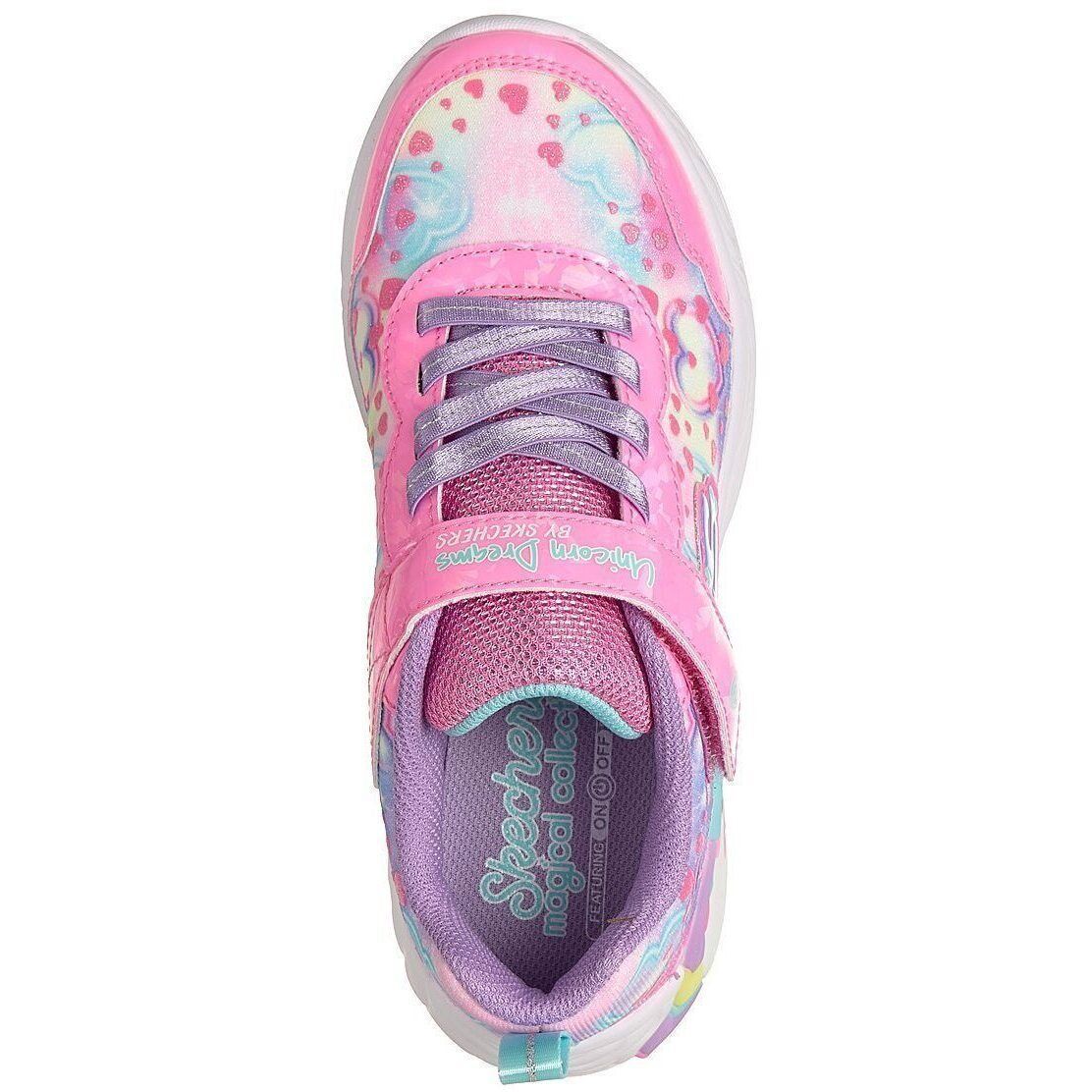 SKECHERS UNICORN LIGHTS (303063L-PKMT)