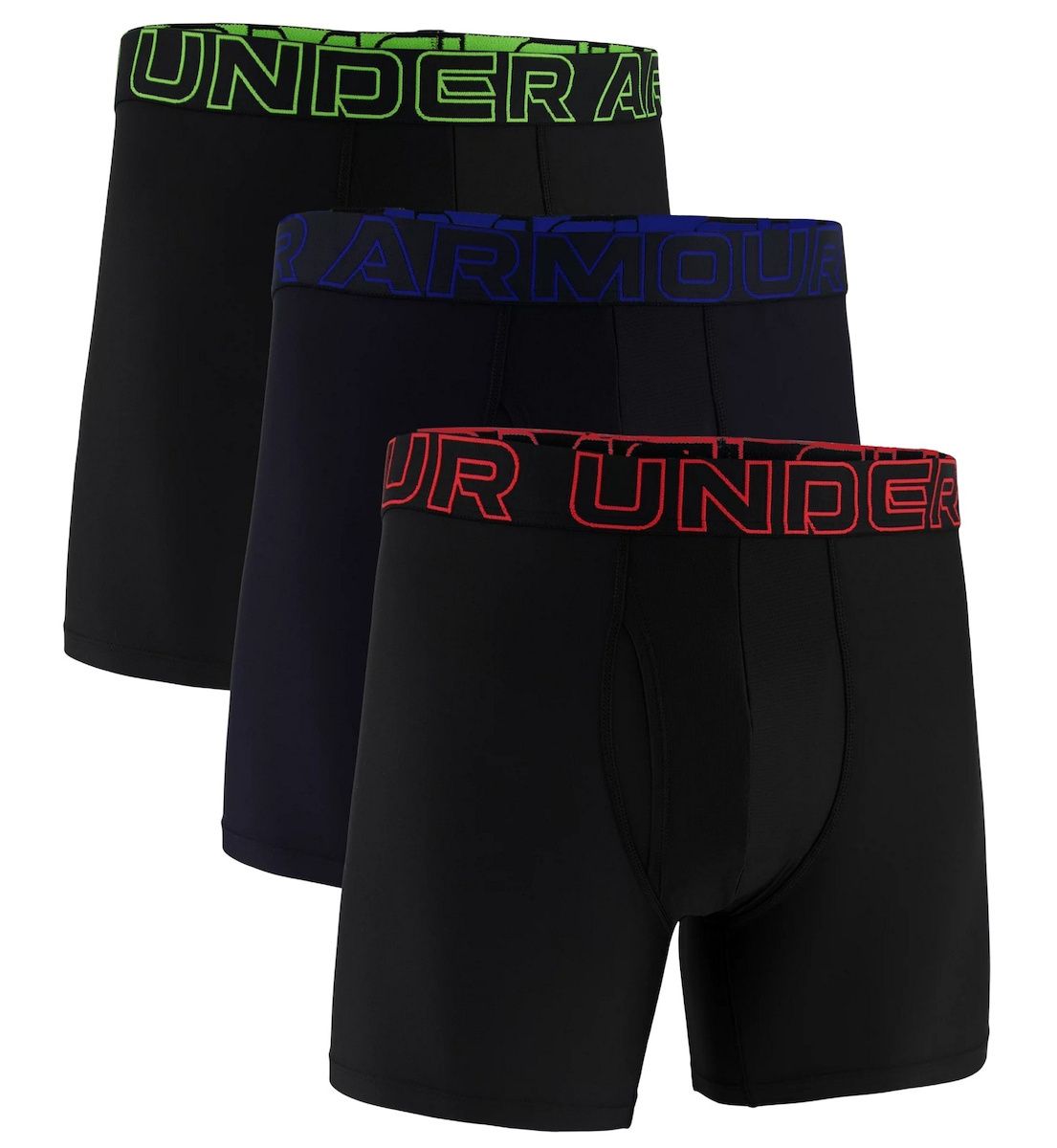 Under Armour Boxer TECH 6inc MENS 3Pack (1383878-005)
