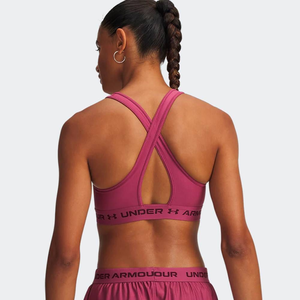 UNDER ARMOUR MID CROSSBACK Bra (1361034/659) ΜΠΟΥΣΤΑΚΙ
