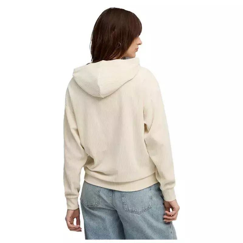PUMA ESS ELEVATED VELOUR COMFORT RIB HOODIE (688107-87)