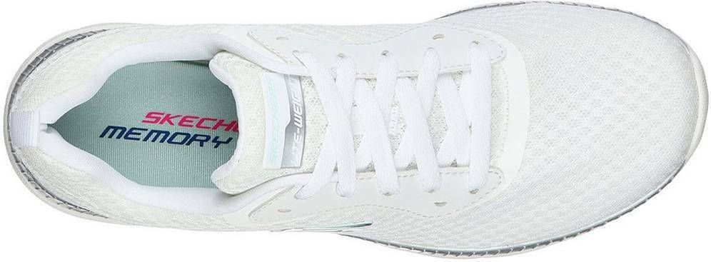 SKECHERS BOUNTIFUL MESH LACE UP (12606-WSL)