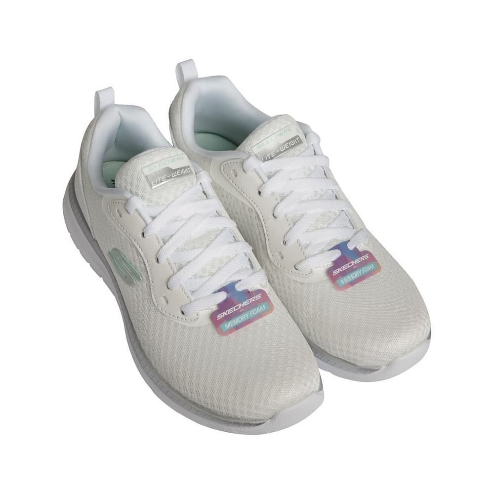 SKECHERS BOUNTIFUL MESH LACE UP (12606-WSL)