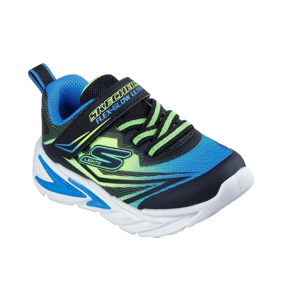 SKECHERS LIGHTED FLEX GLOW (400139N-BBLM)