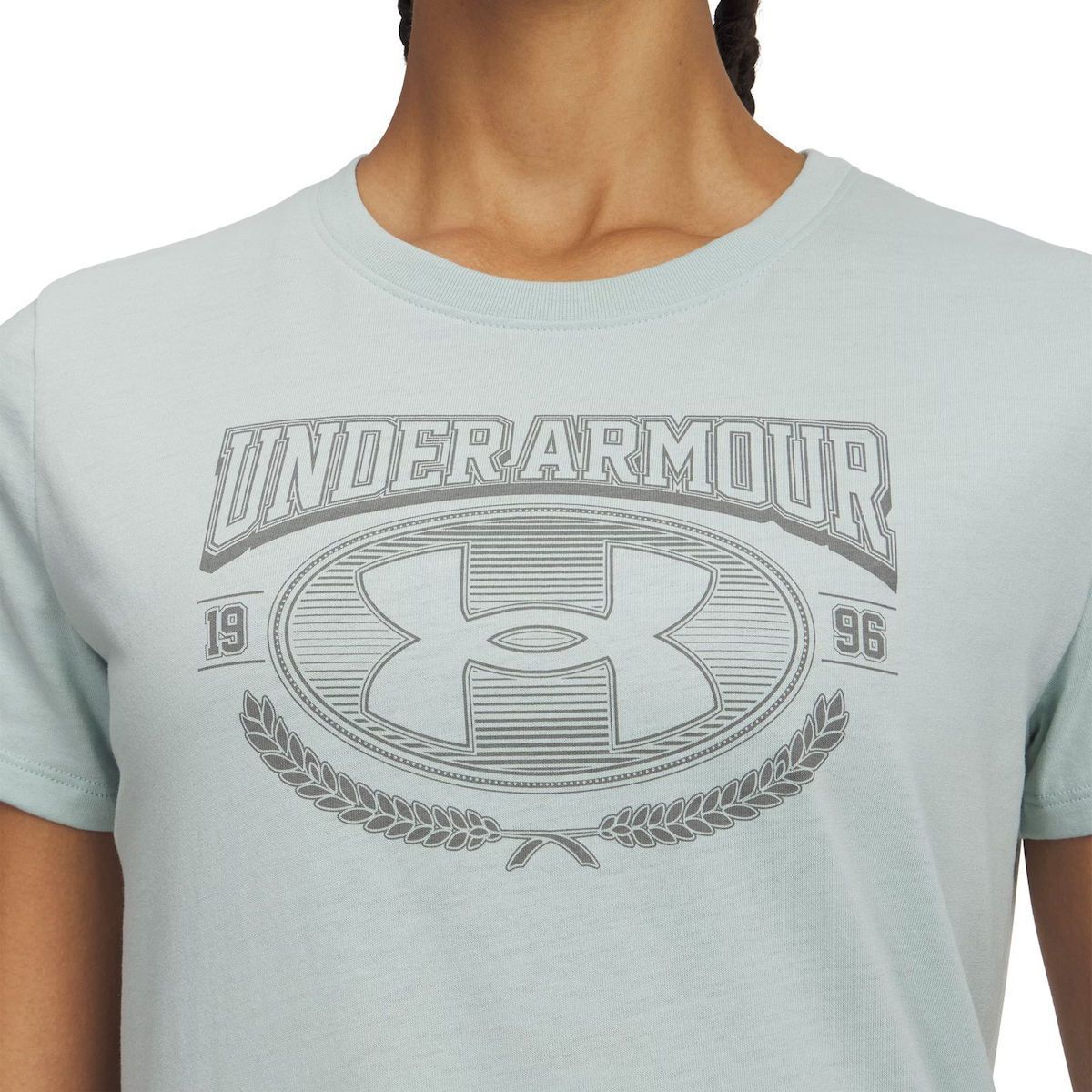 UNDER ARMOUR W  VARSITY SS T-SHIRT  (6010592-477)