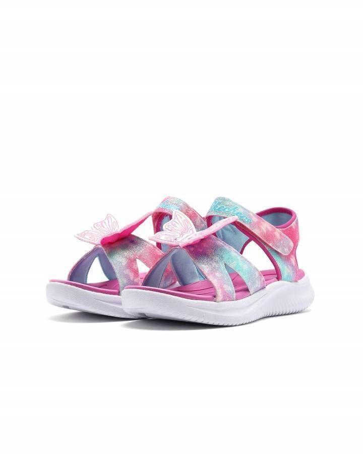 SKECHERS BUTTERFLY BRITES SANDAL (303109L-PKMT)