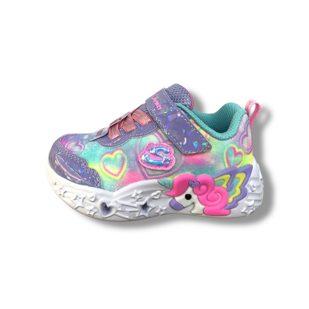 SKECHERS UNICORN LIGHTS (303064N-LVMT)