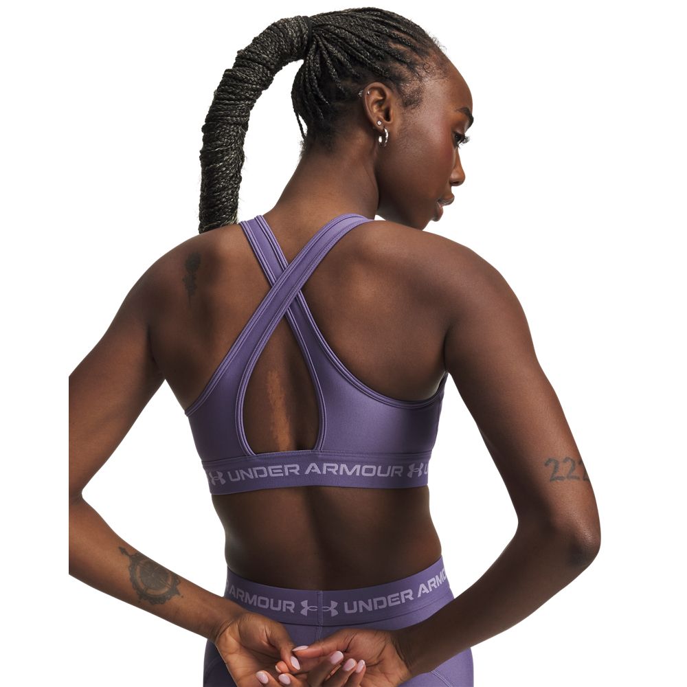 UNDER ARMOUR MID CROSSBACK Bra (1361034-520) ΜΠΟΥΣΤΑΚΙ