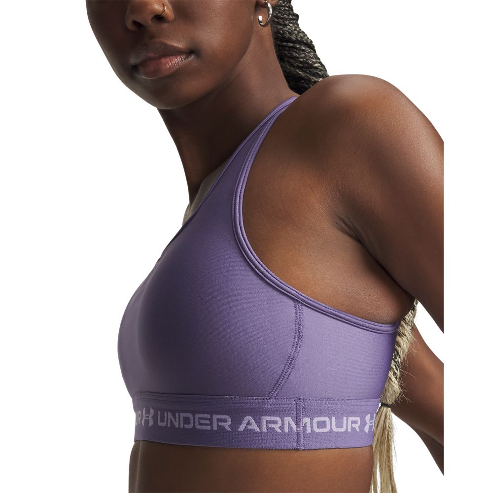 UNDER ARMOUR MID CROSSBACK Bra (1361034-520) ΜΠΟΥΣΤΑΚΙ