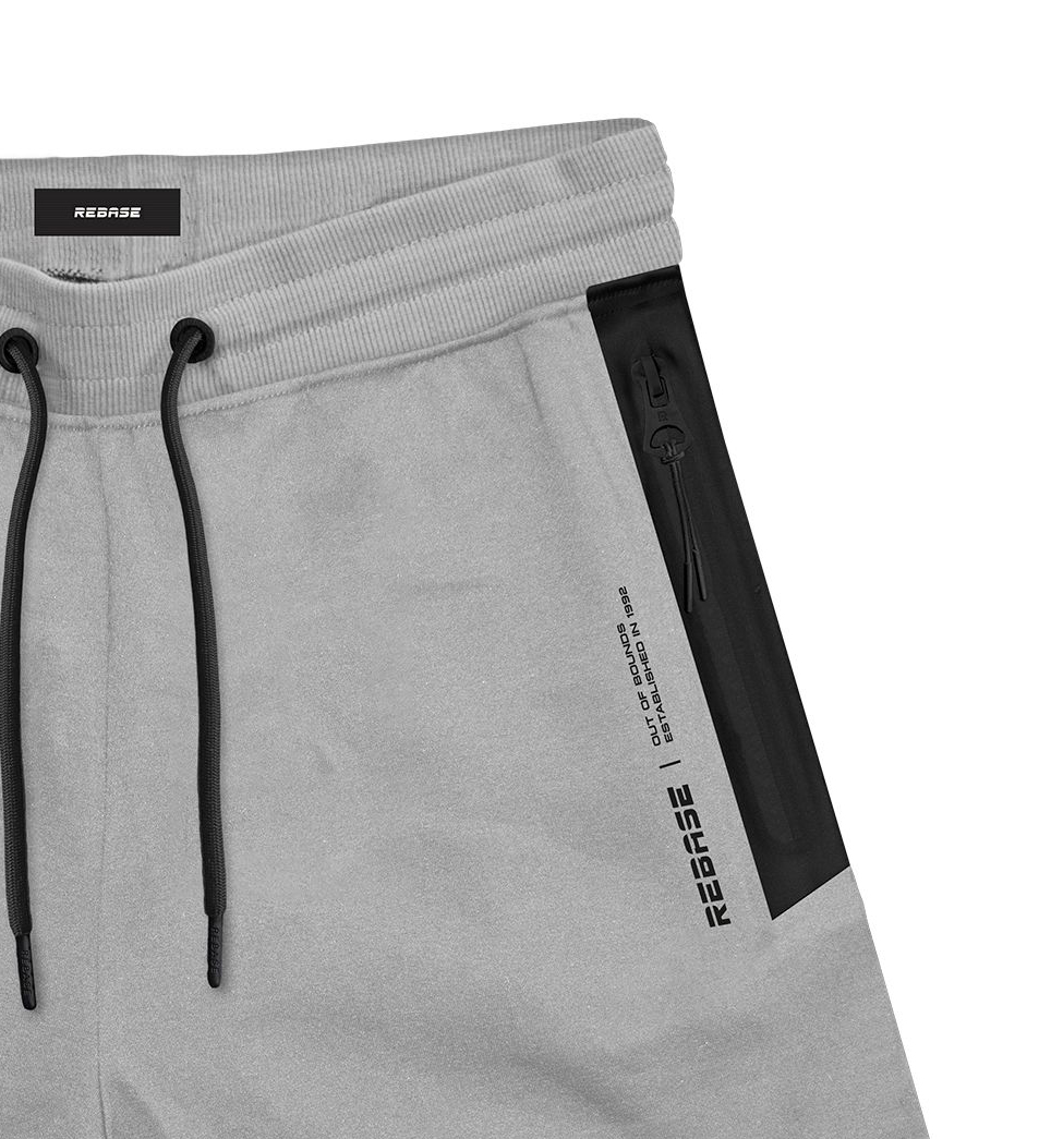 REBASE FL SHORT (231-RMS 036 LT GREY)