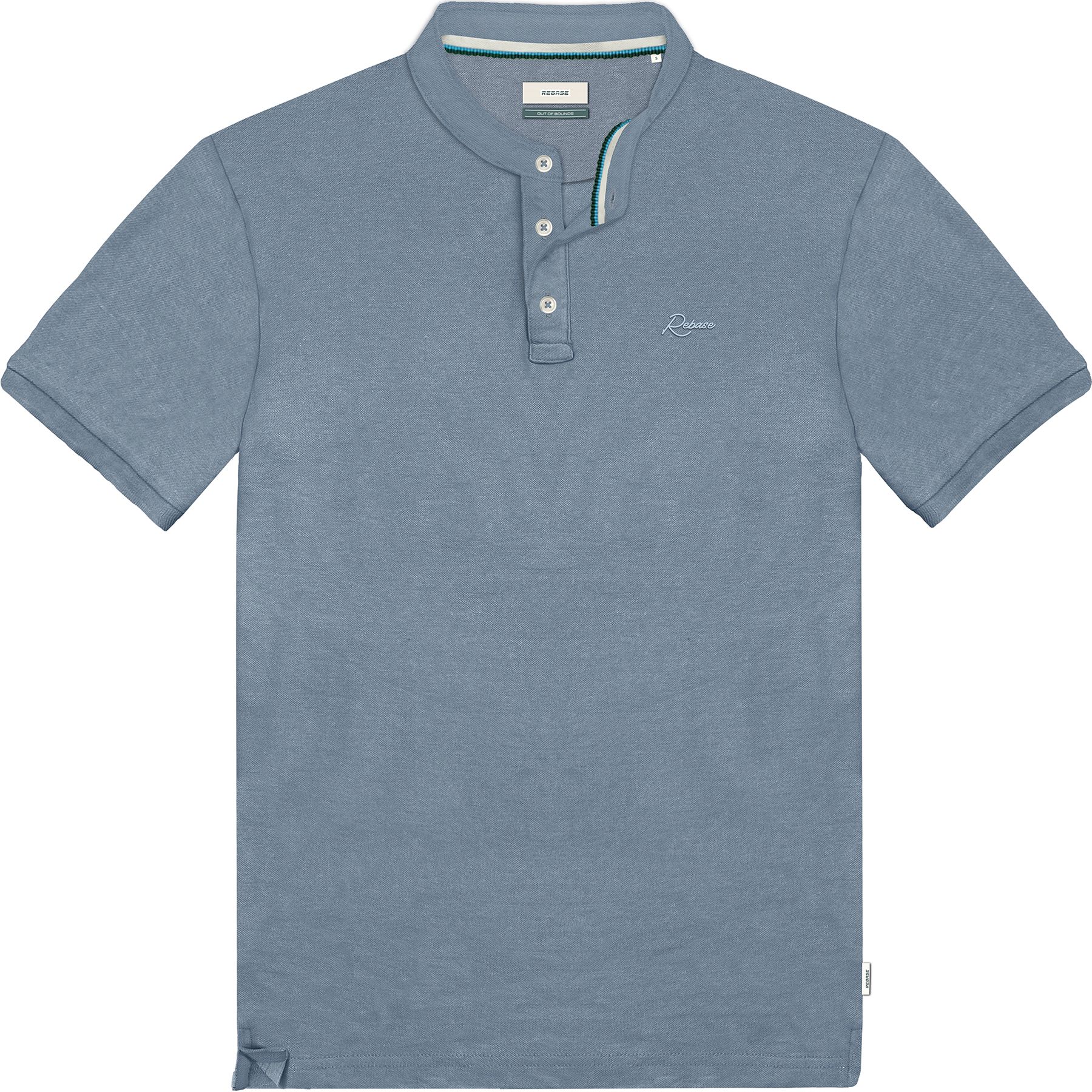 REBASE POLO T-SHIRT MAO (231-RPS 200 LT BLUE)