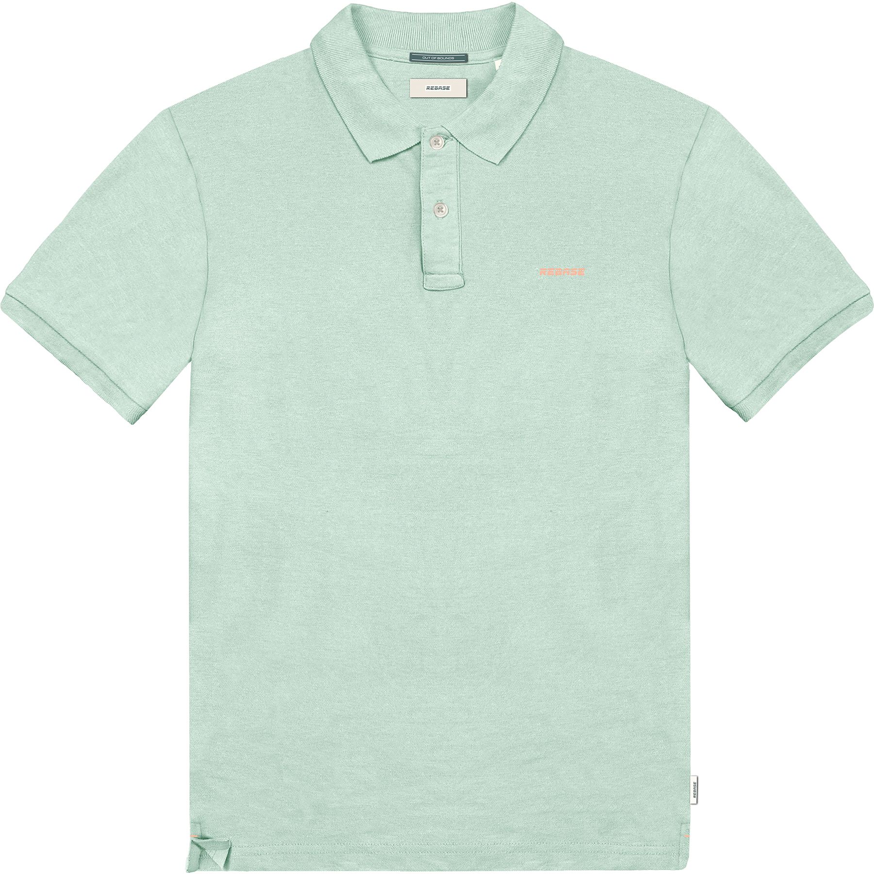 REBASE POLO T-SHIRT (231-RPS 032 LIGHT MINT)