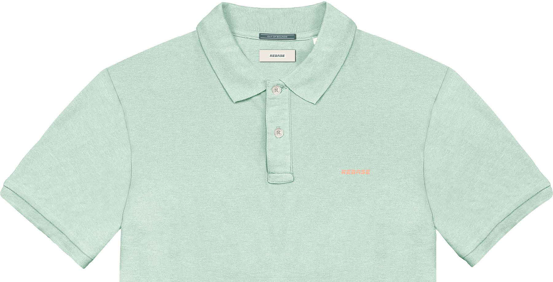 REBASE POLO T-SHIRT (231-RPS 292 LT MINT)