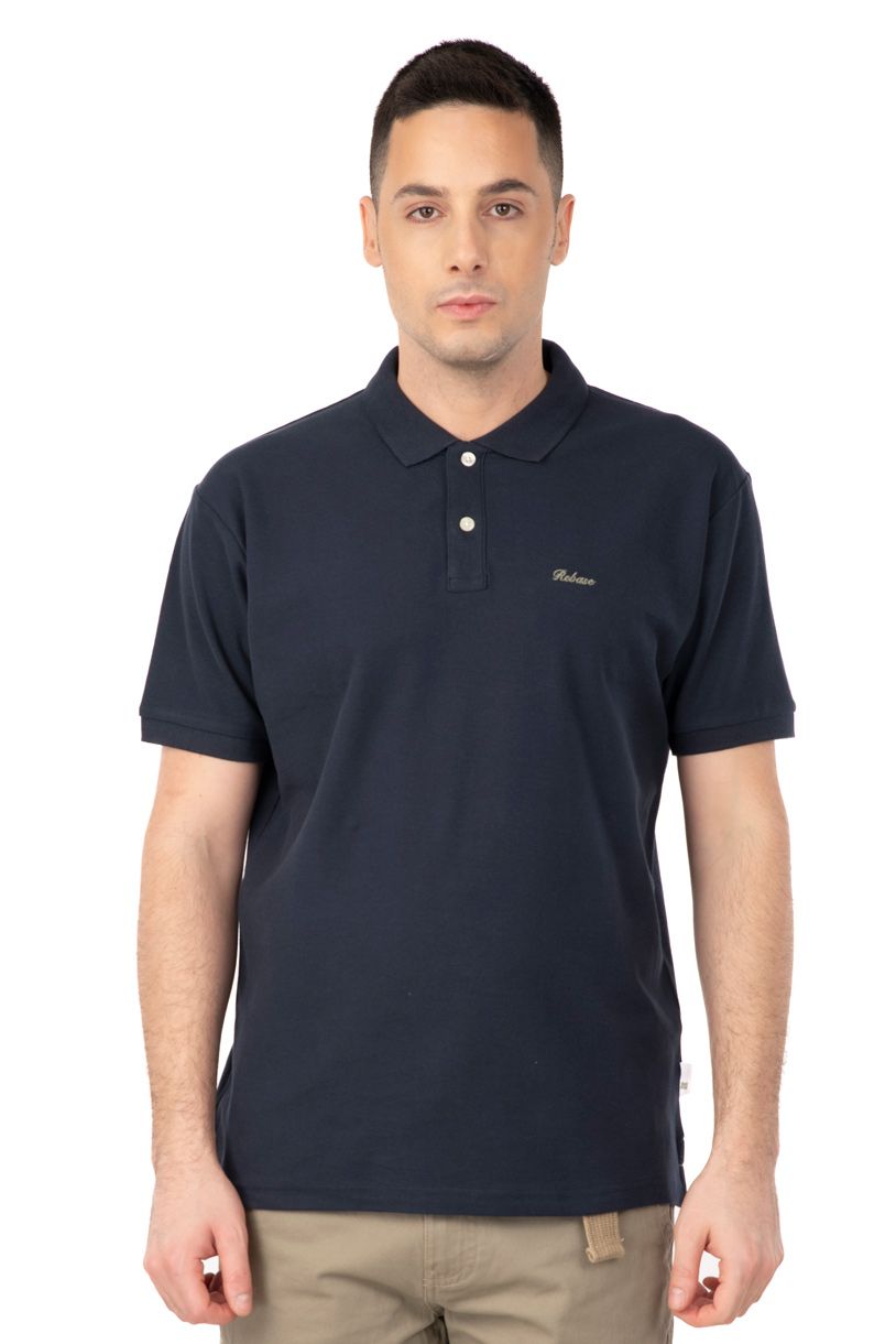 REBASE POLO T-SHIRT (241-RPS-032 NAVY)