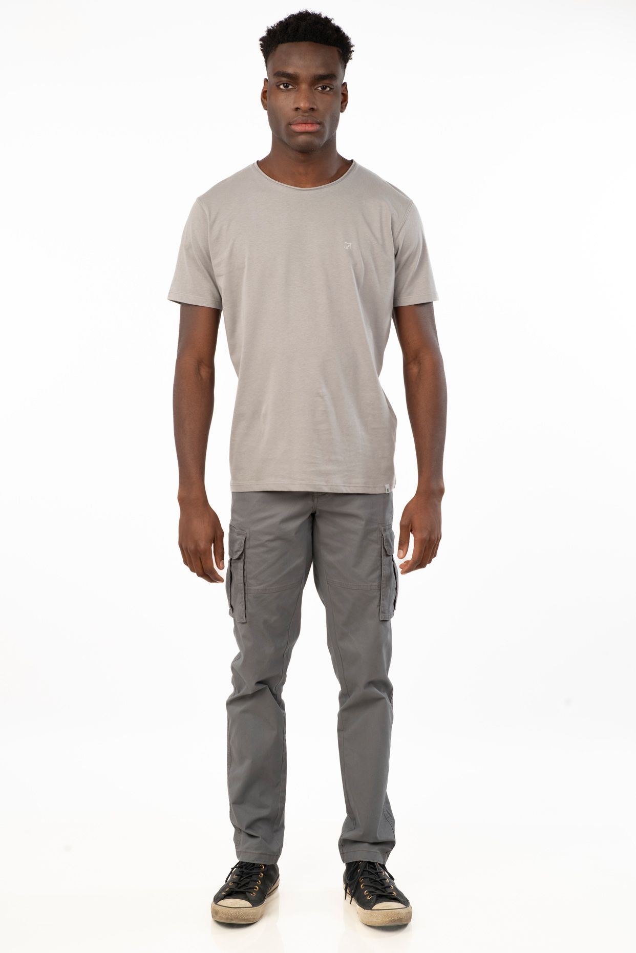 REBASE T-SHIRT (241.RTS.289 ASH GREY)