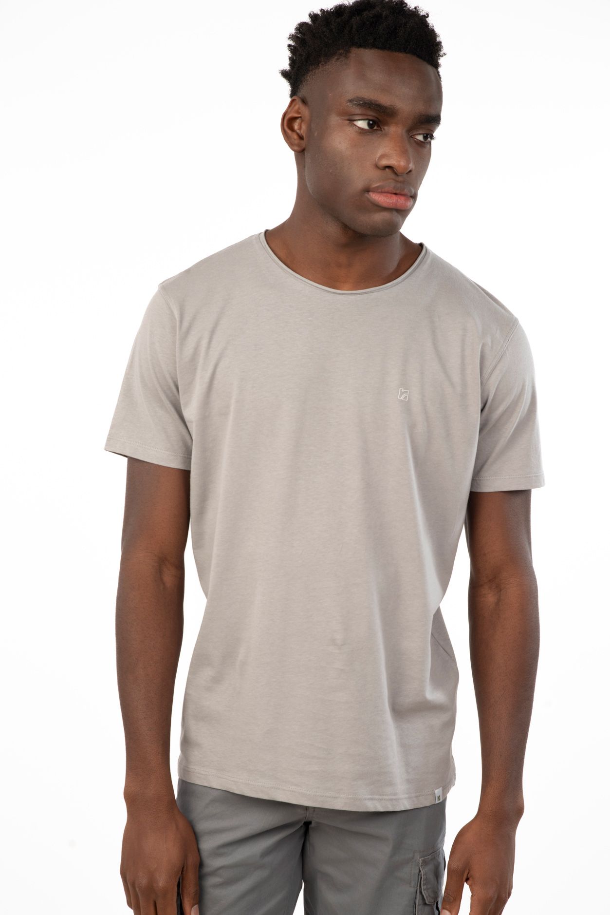 REBASE T-SHIRT (241.RTS.289 ASH GREY)