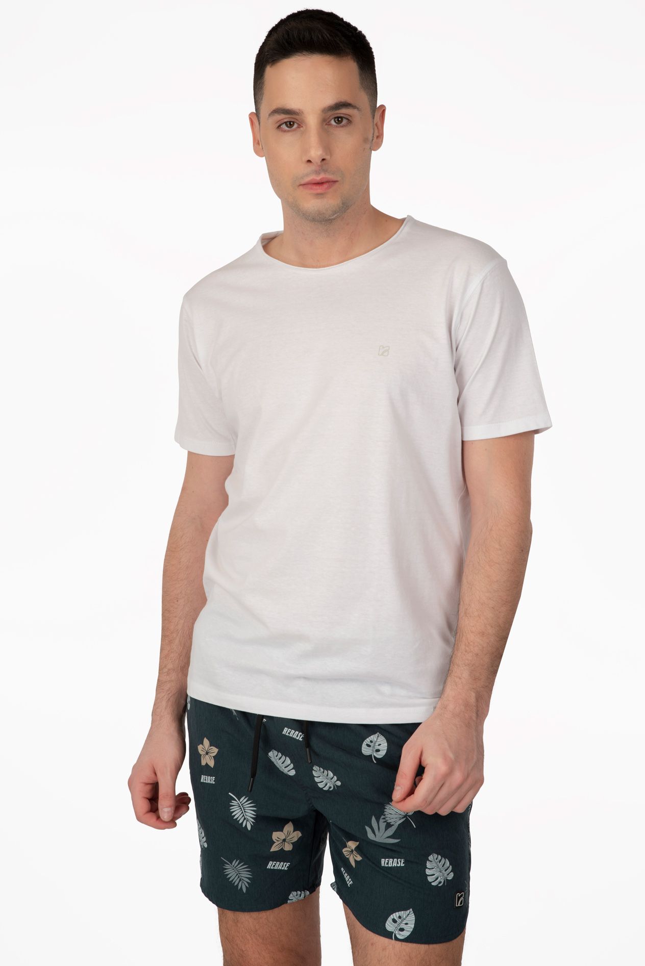 REBASE T-SHIRT (241.RTS.289 WHITE)