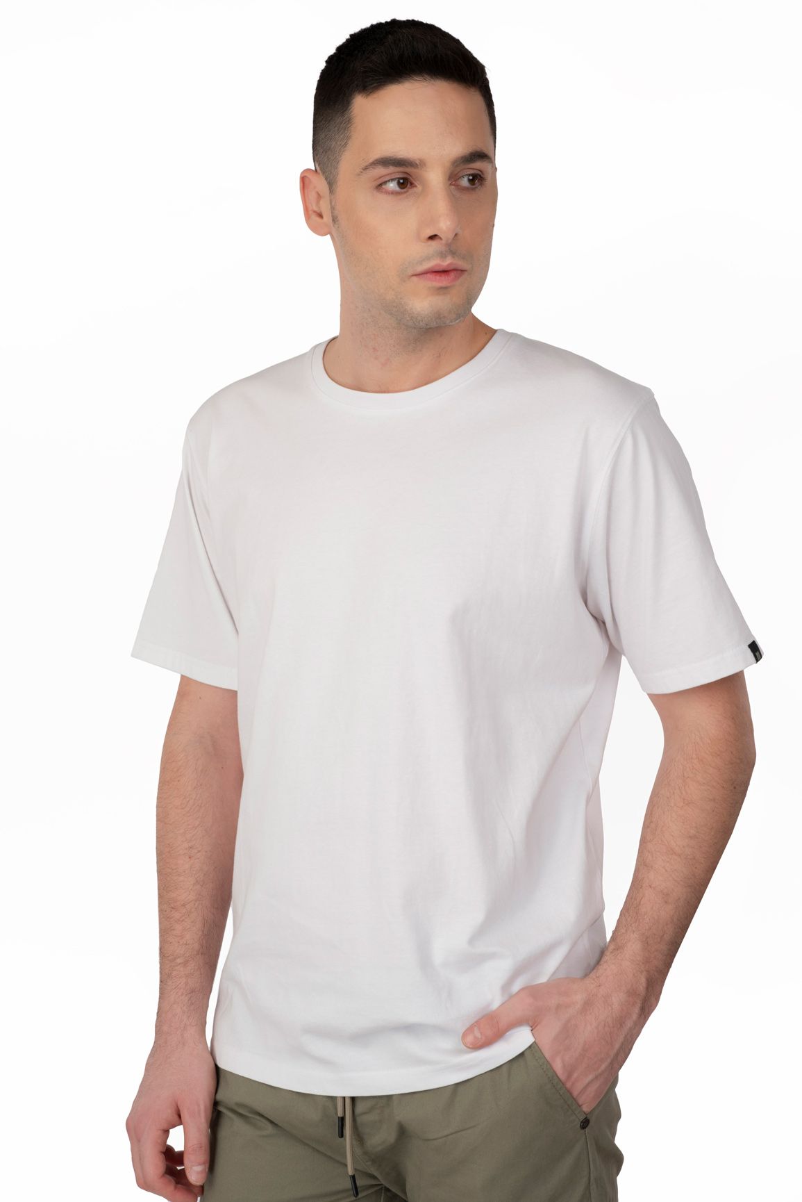 REBASE T-SHIRT (241.RTS.296 WHITE)